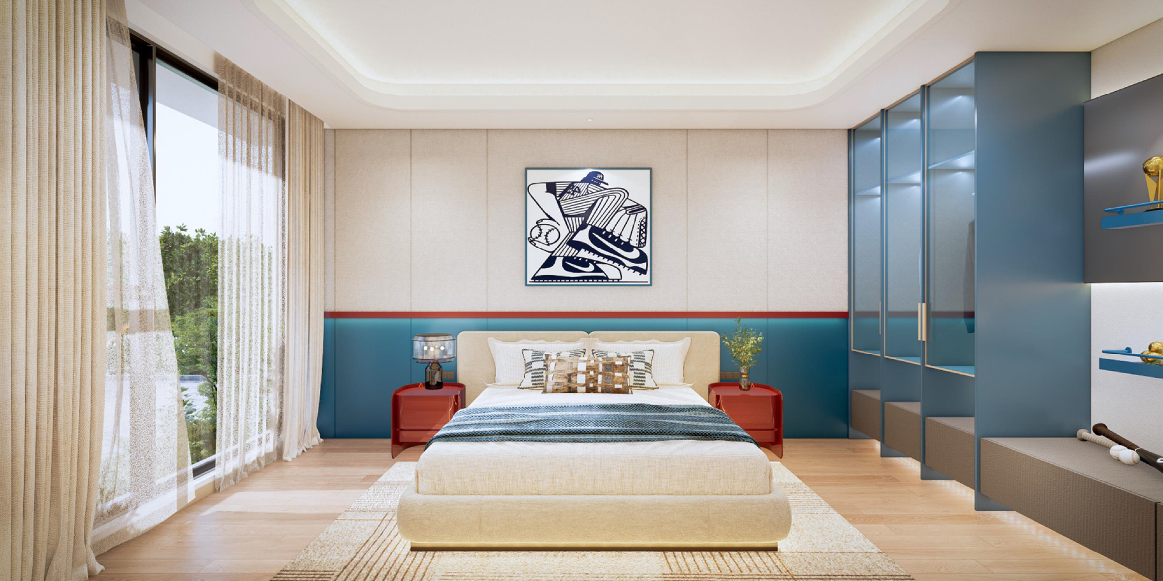Master Bedroom - Typical Apartment